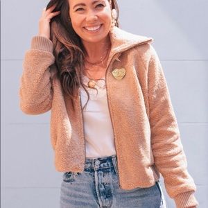 Teddy coat by Line and Dot